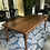 Thumbnail: Fixed Base Center Extension Turned leg farm Table