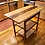 Thumbnail: Eat-in Walnut Kitchen Island with Drawer and Shelves