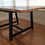 Thumbnail: Fixed Base Center Extension  Farm Table with Trestle
