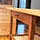 Thumbnail: Eat-in Walnut Kitchen Island with Drawer and Shelves