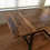 Thumbnail: Fixed Base Center Extension  Farm Table with Trestle