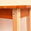 Thumbnail: Cherry and maple Tapered Leg Console table