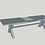 Thumbnail: Fixed Base Center Extension cross leg table